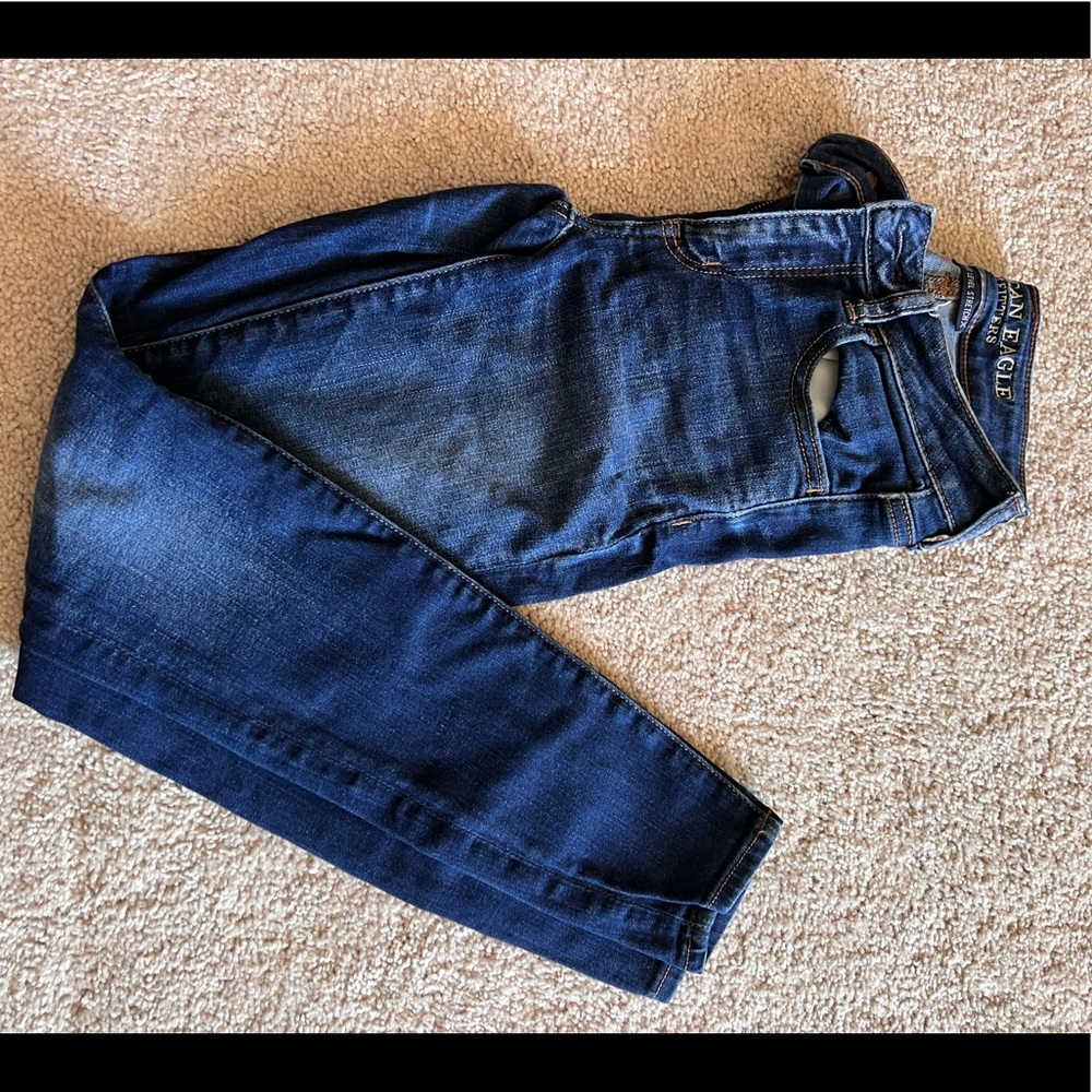 American eagle skinny jeans size 0